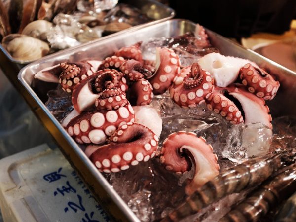 Bạch tuộc tươi đóng gói sẵn 500g