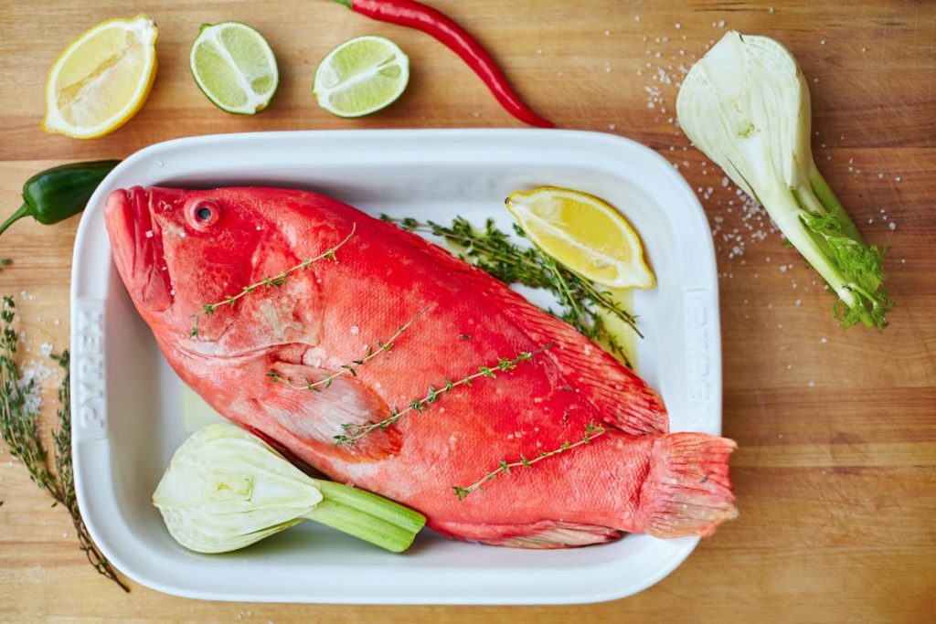 Cá mú tươi sống giao giữ oxy